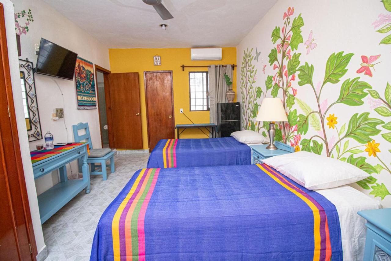 La Casa Del Almendro Hotel Playa del Carmen Eksteriør billede
